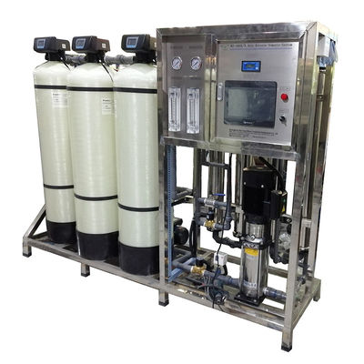 1000LPH自動制御は水清浄器5000GPDの産業逆浸透の給水系統の植物RO機械を脱イオンした